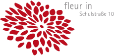 Fleur in Blumengeschäft Logo